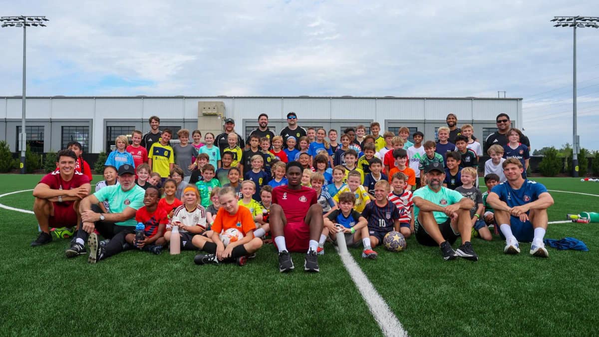 Sunderland AFC Squad Tours Nashville Predators Stadium — Sunderland news photo
