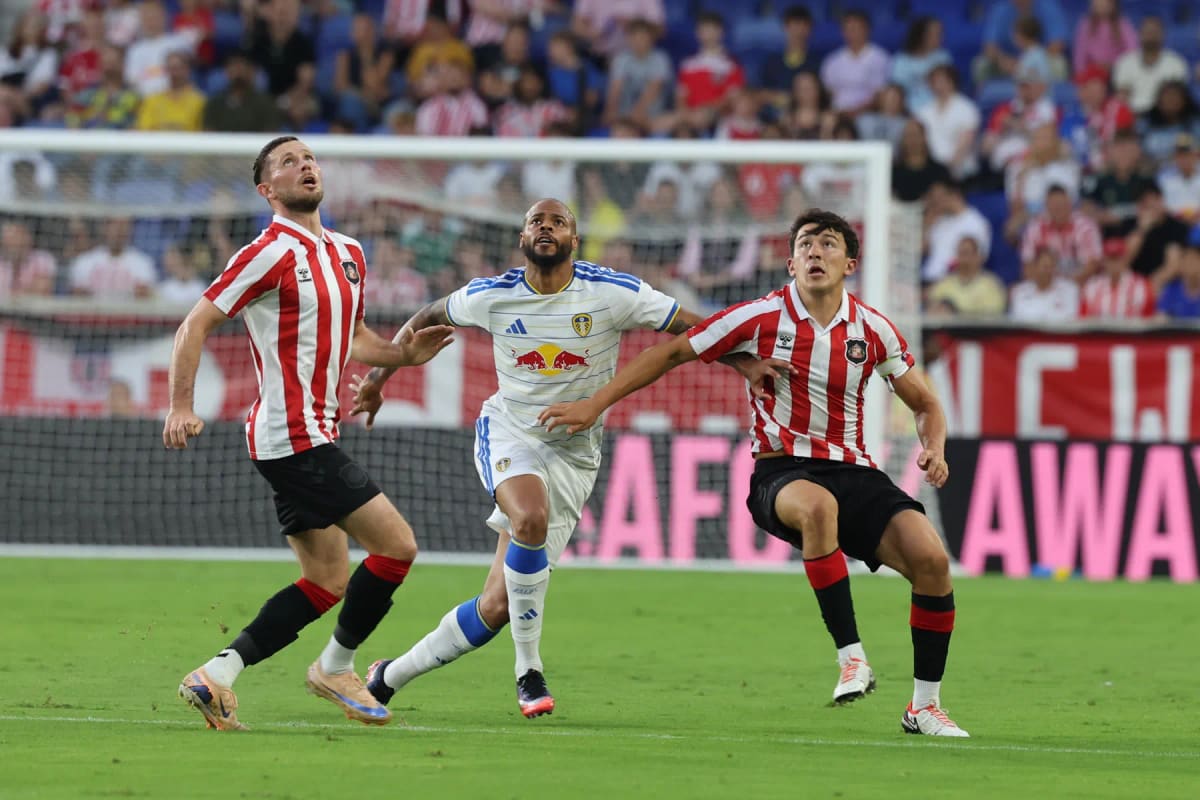 Sunderland AFC loses to Leeds in New Jersey pre-season — Sunderland news photo (Sunderland AFC)