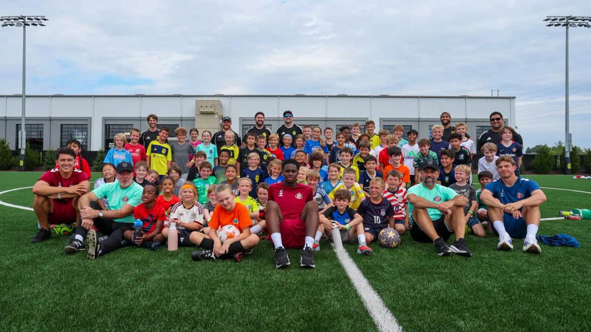 Sunderland AFC Squad Tours Nashville Predators Stadium — Sunderland news photo